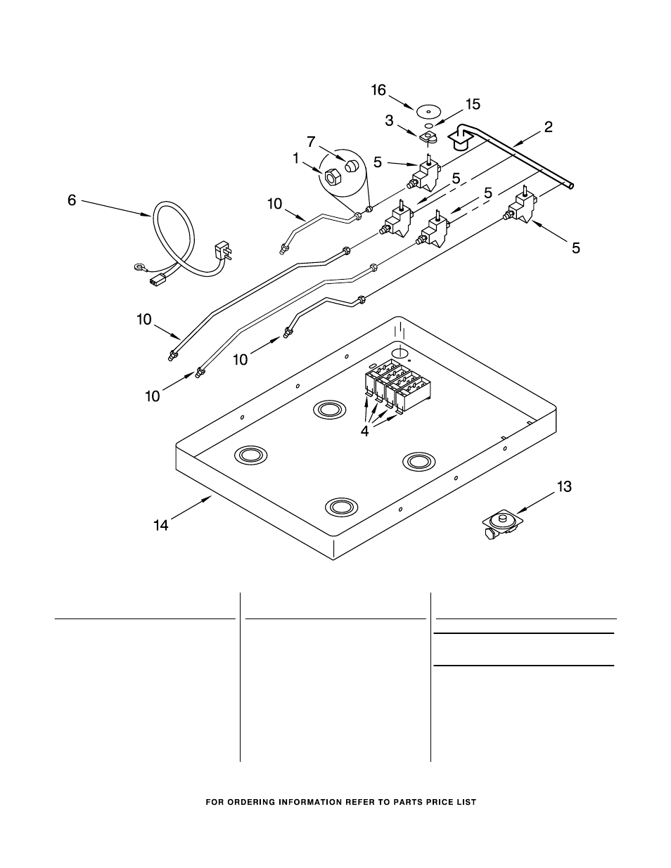 Burner box, gas valves, and switches | Whirlpool GLS3064RS0 User Manual | Page 2 / 2