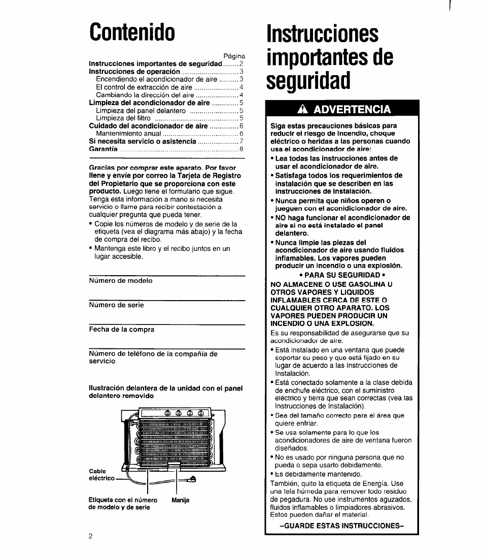 Whirlpool ACC602XP0 User Manual | Page 10 / 16