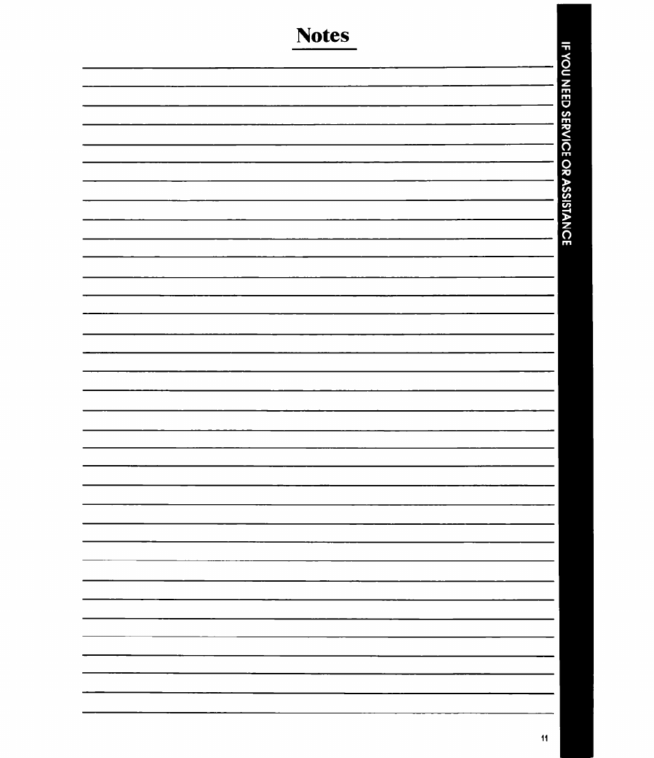 Whirlpool EV130E User Manual | Page 11 / 12