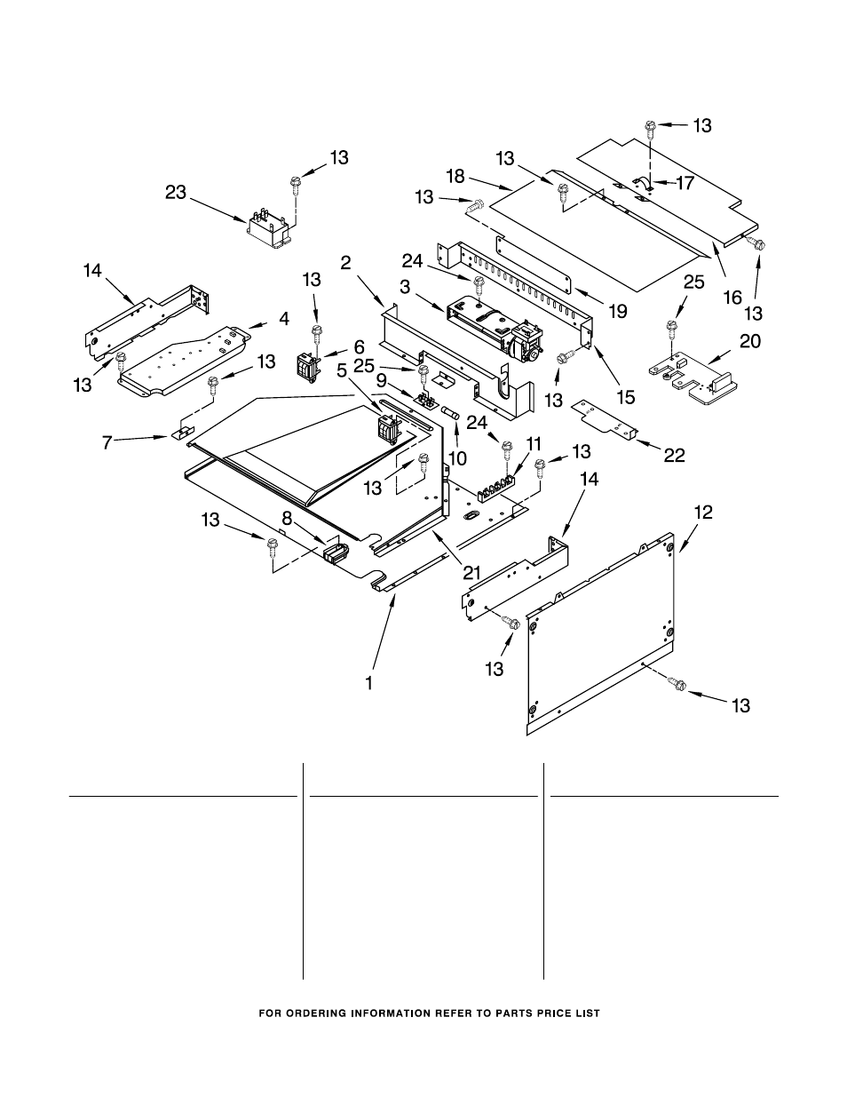 Top venting parts | Whirlpool GSC308PRQ01 User Manual | Page 11 / 12