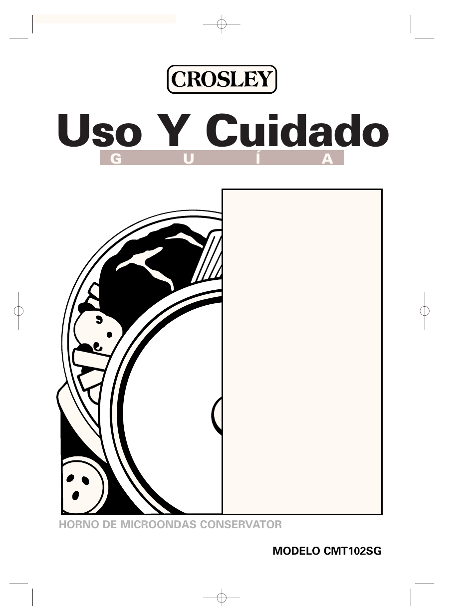 Spanish version, Uso y cuidado, Gu í a | Whirlpool CMT102SG User Manual | Page 33 / 64