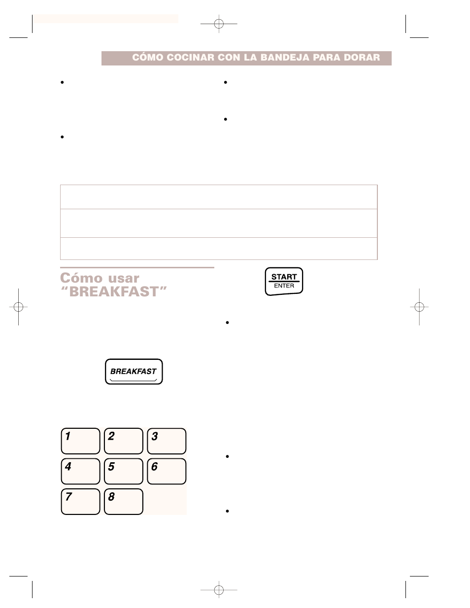 Cómo usar “breakfast | Whirlpool CMT102SG User Manual | Page 57 / 64