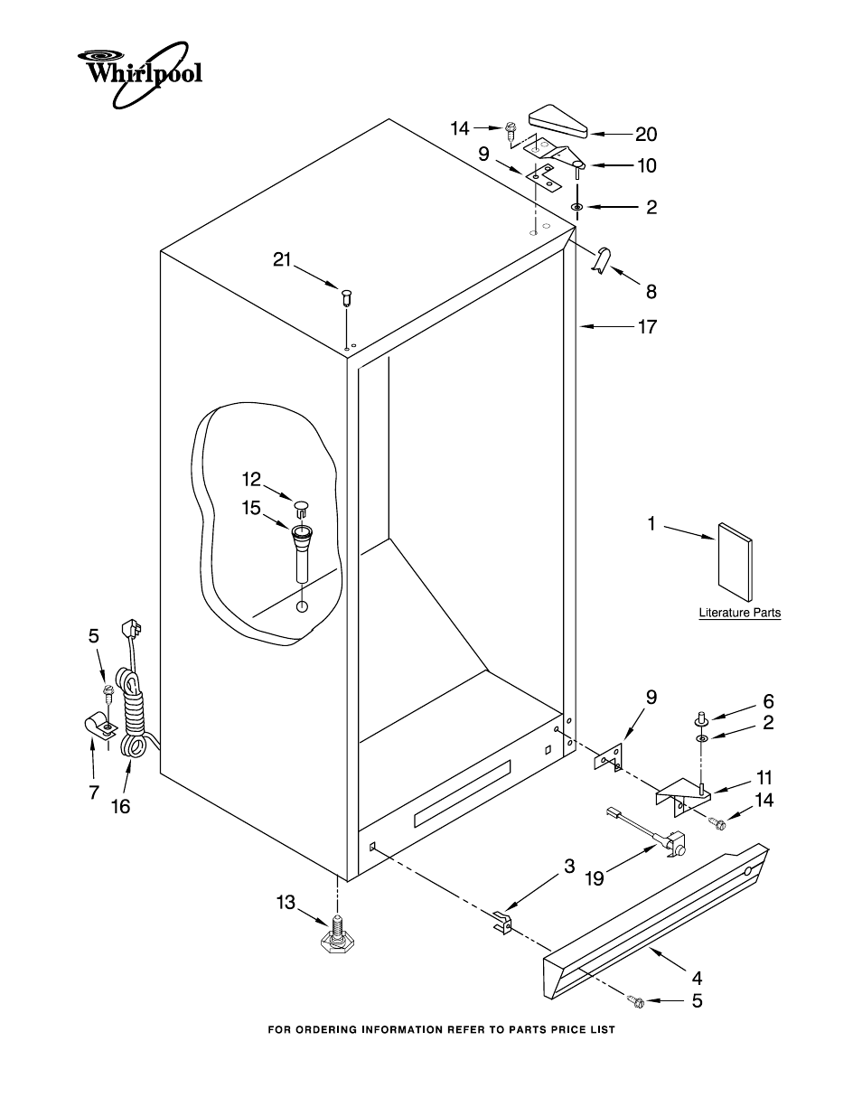 Whirlpool EV161FZRQ02 User Manual | 8 pages