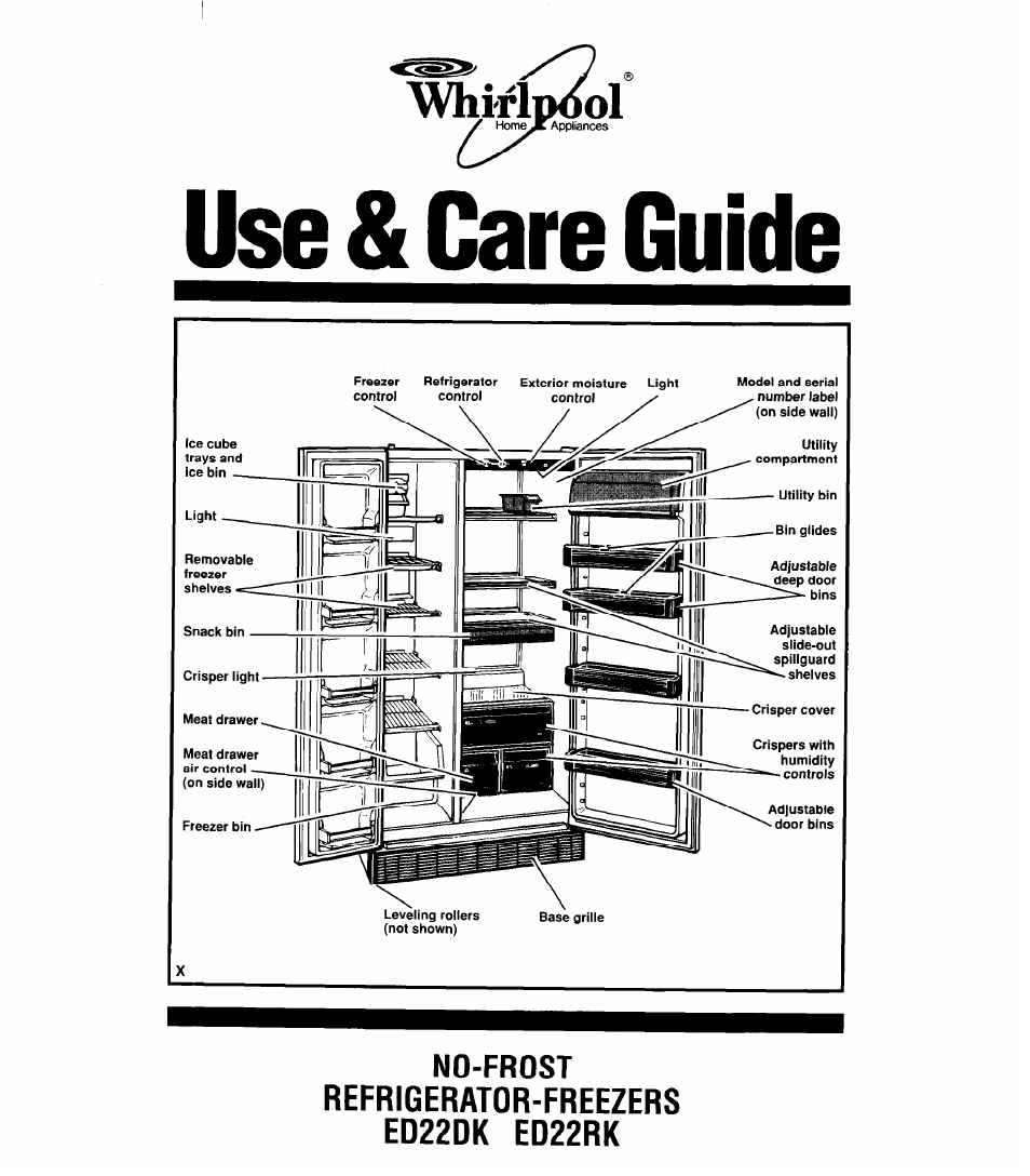 Whirlpool ED22DK User Manual | 20 pages