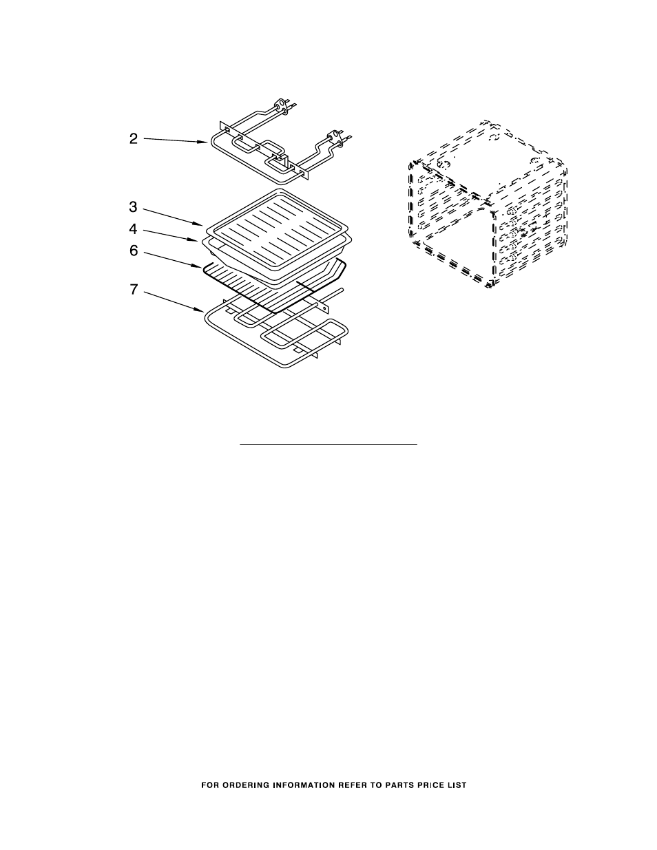 Internal oven, Internal oven parts | Whirlpool GMC275PDQ6 User Manual | Page 6 / 12