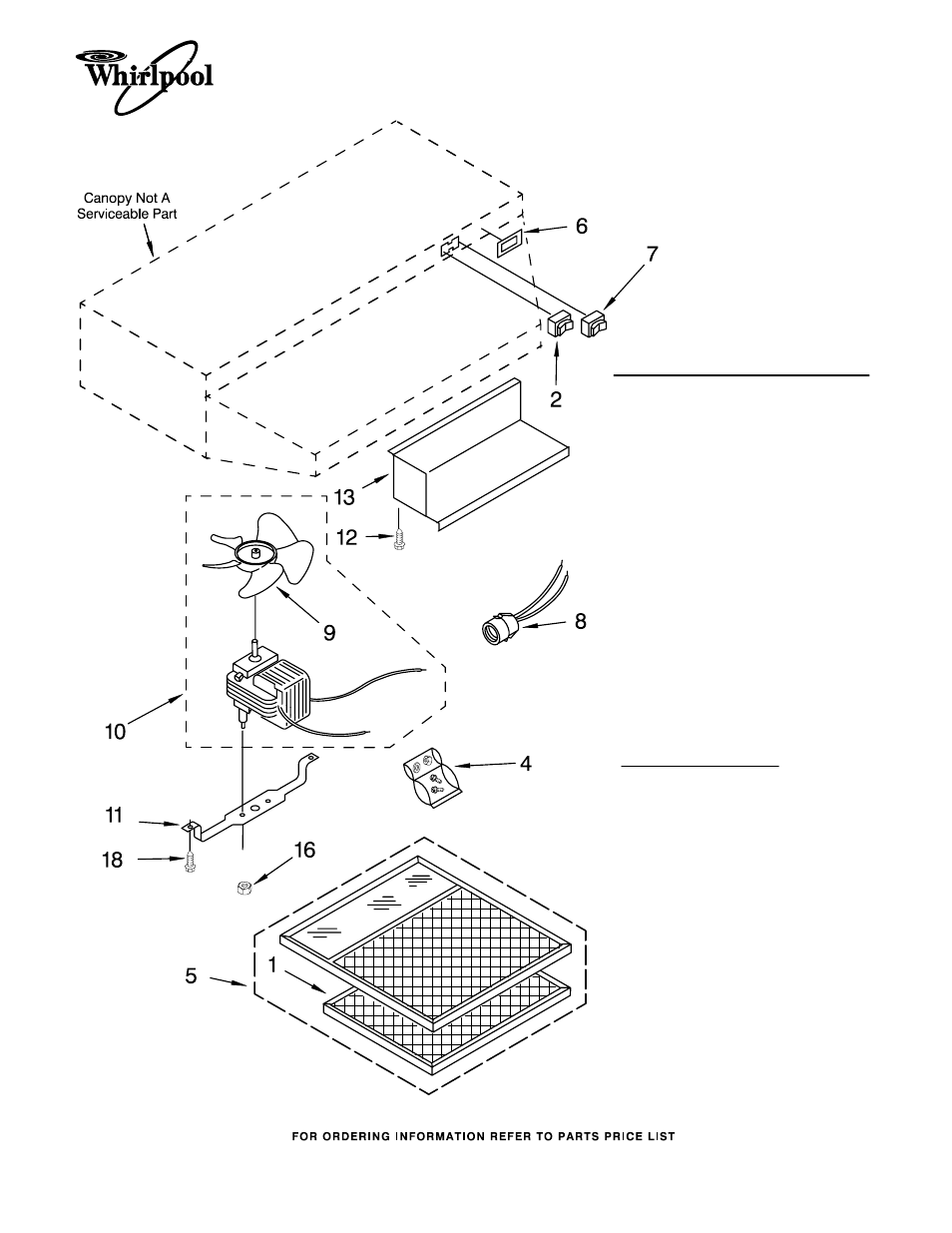 Whirlpool RH2636XJ User Manual | 1 page