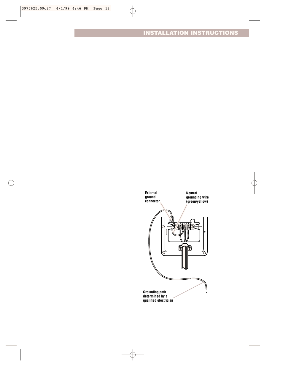 Whirlpool 240-volt User Manual | Page 13 / 33