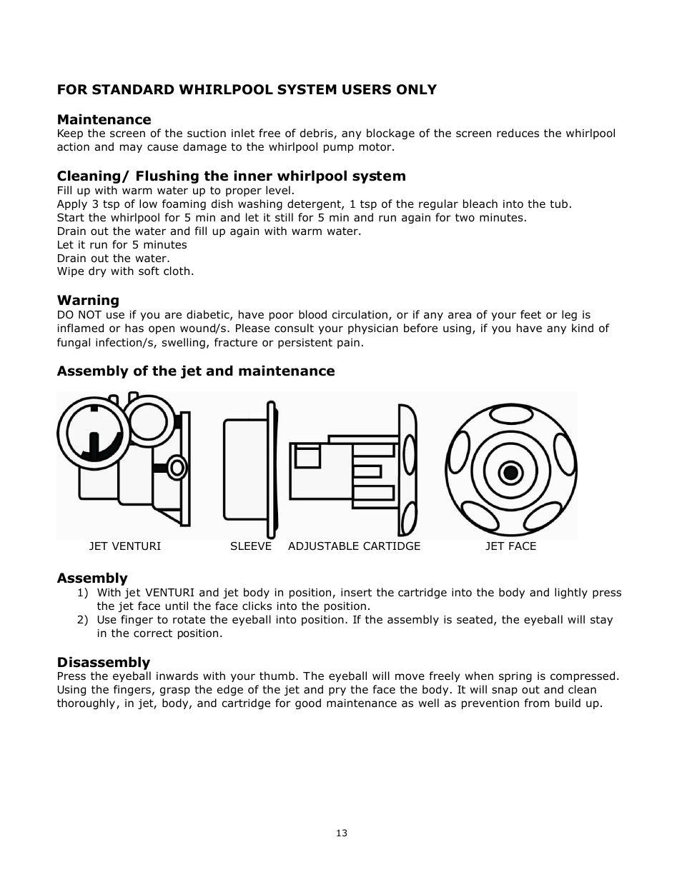 Whirlpool Petra Collection User Manual | Page 13 / 19