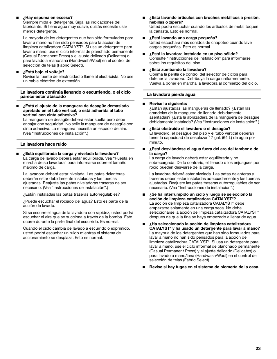 Whirlpool 3955876 User Manual | Page 23 / 40