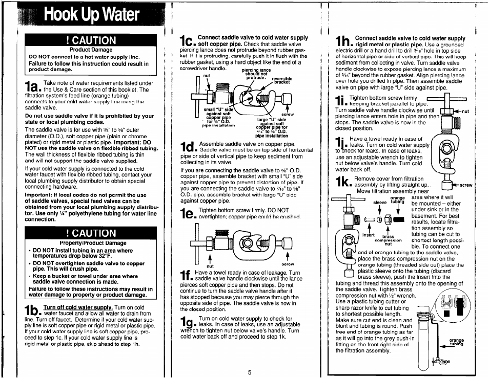 Caution | Whirlpool System I User Manual | Page 5 / 14