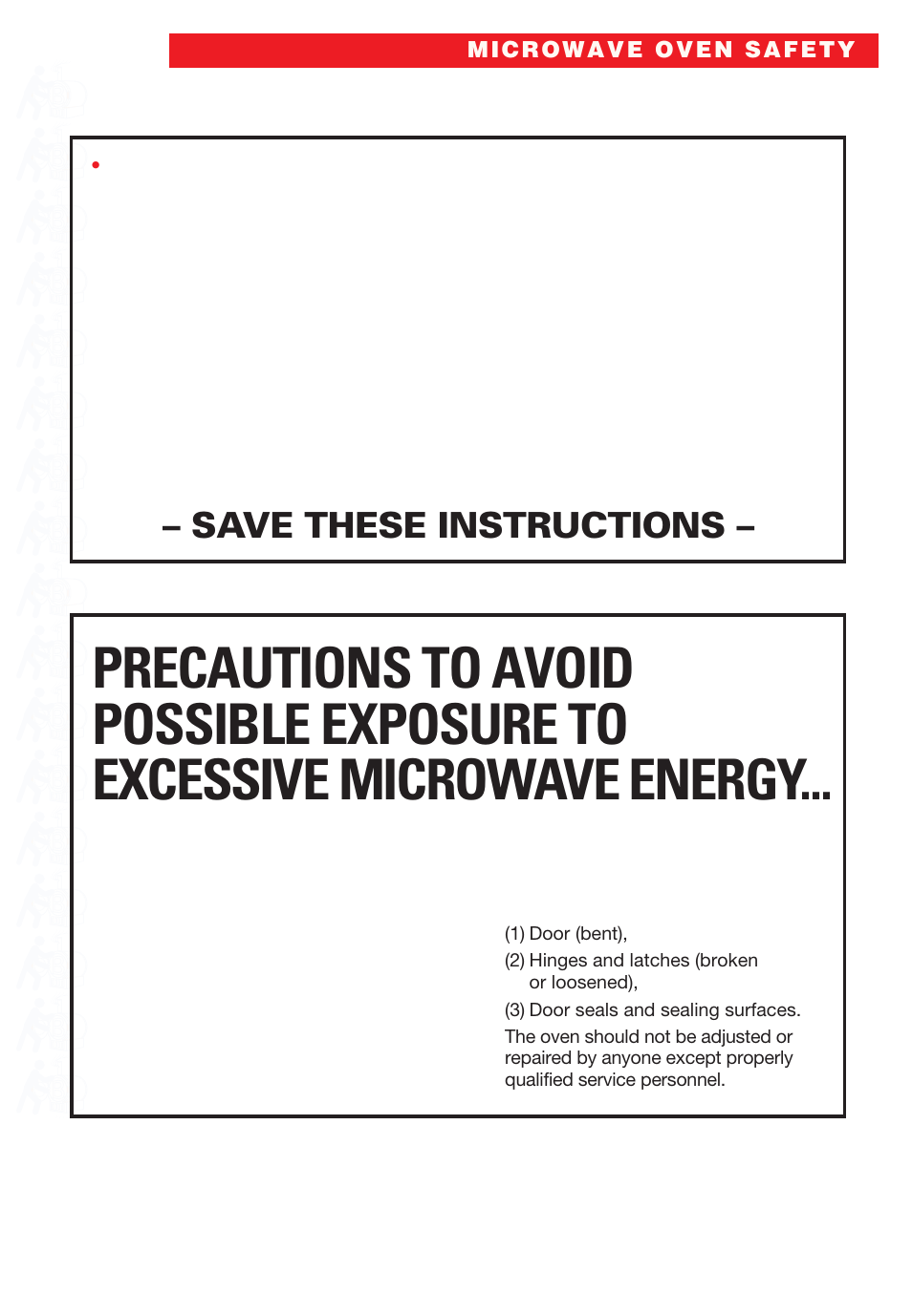 Save these instructions | Whirlpool YMT8066SE User Manual | Page 5 / 48