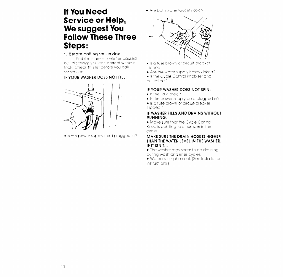 Whirlpool LA3000XK User Manual | Page 10 / 12