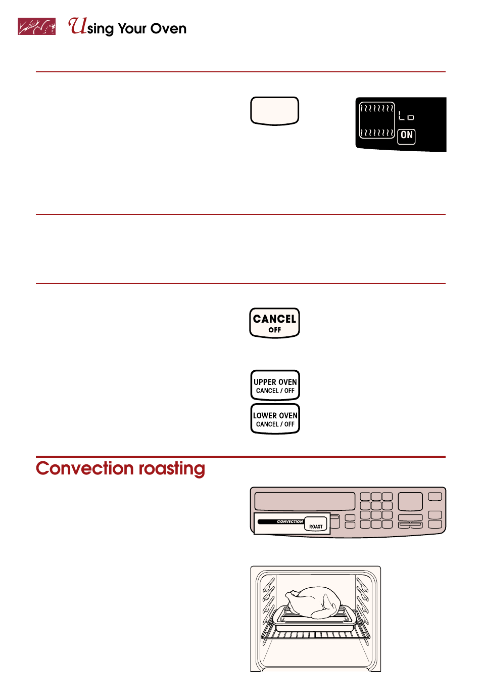 Convection roasting, Sing your oven | Whirlpool KEBS247D User Manual | Page 18 / 58