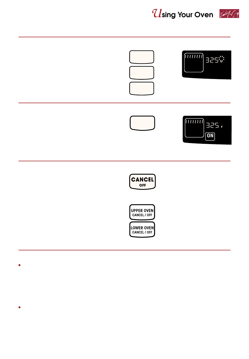 Sing your oven, Set temperature (optional), Start oven | Whirlpool KEBS247D User Manual | Page 33 / 58