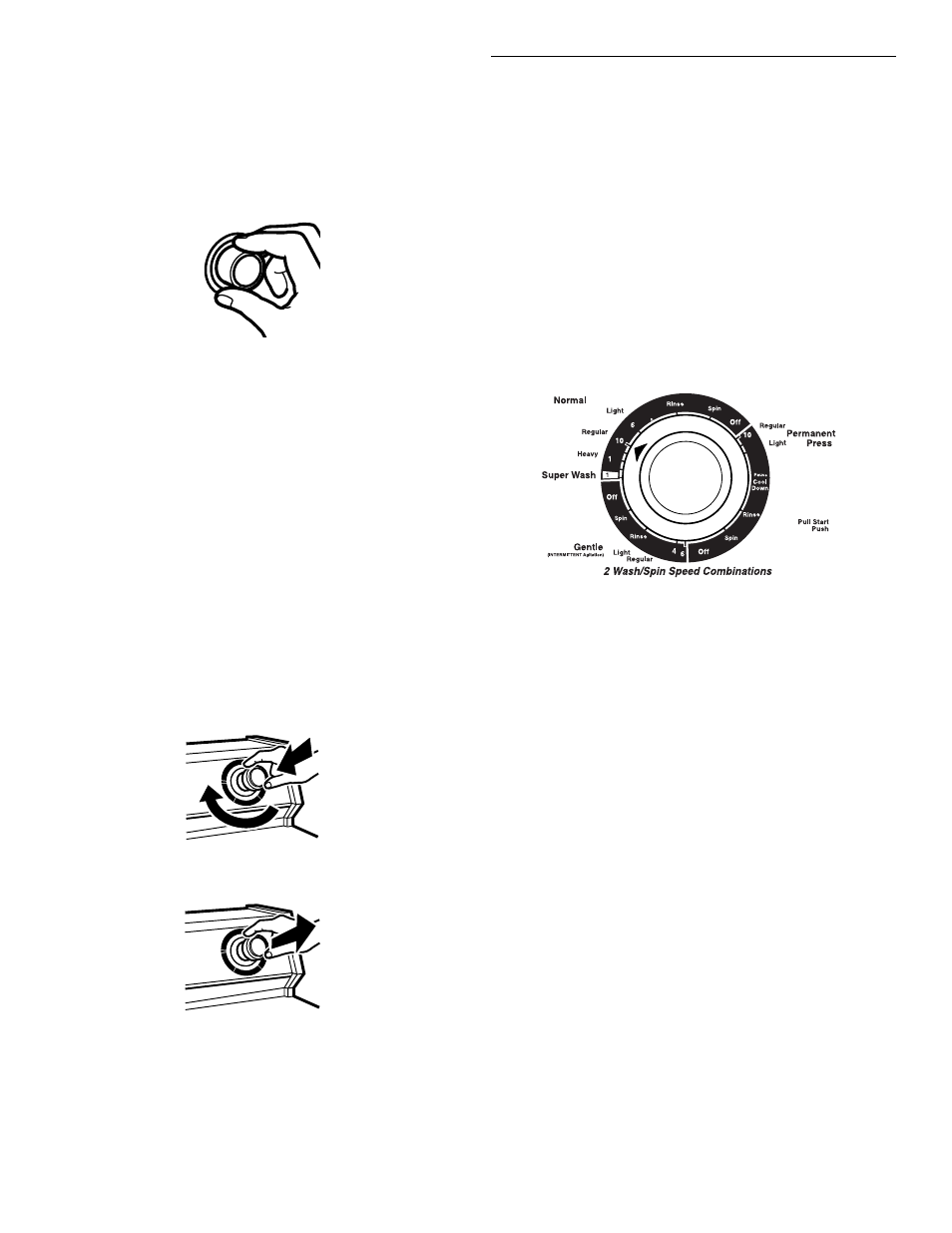Selecting a cycle and time | Whirlpool LSR6132HQ0 User Manual | Page 8 / 15