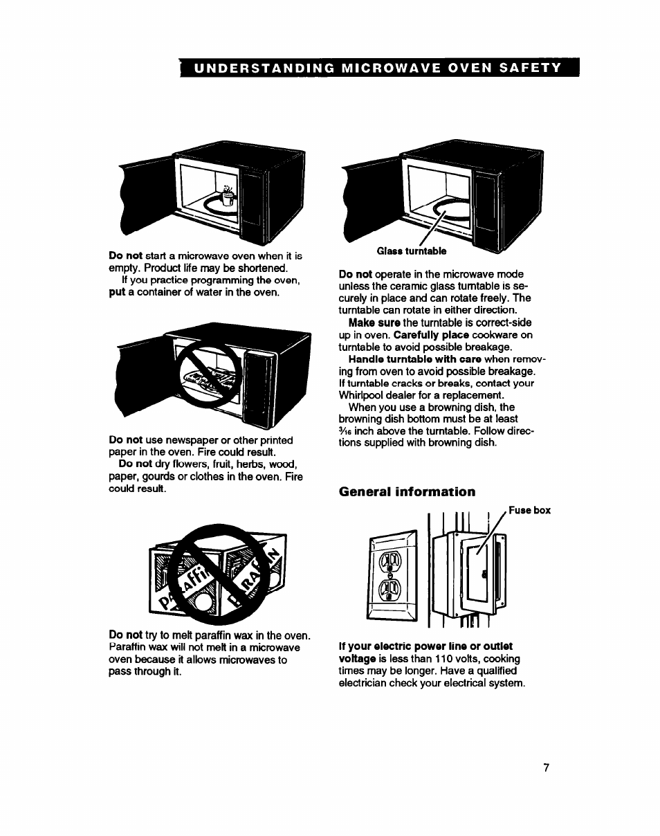 Whirlpool MC8130XA User Manual | Page 7 / 71