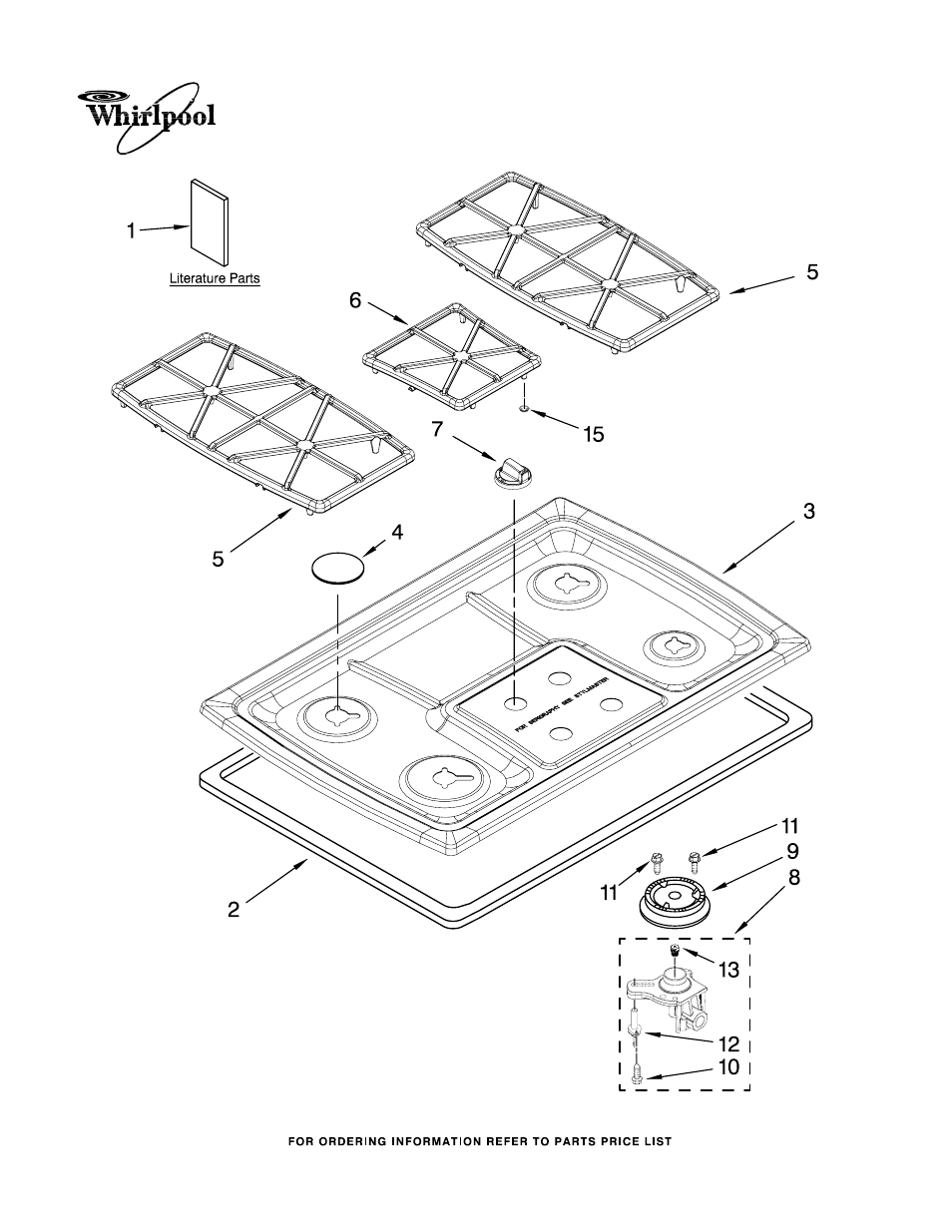 Whirlpool GLS3074VS00 User Manual | 5 pages