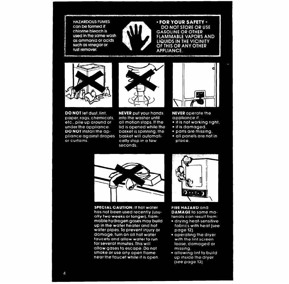 Whirlpool LT4905XM User Manual | Page 4 / 20