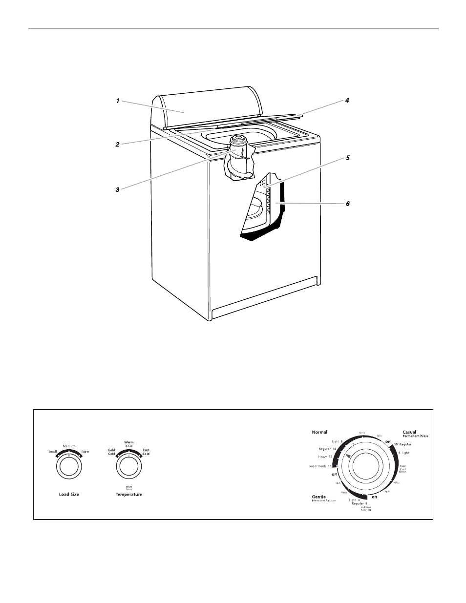 Parts and features | Whirlpool 3953955A User Manual | Page 4 / 12