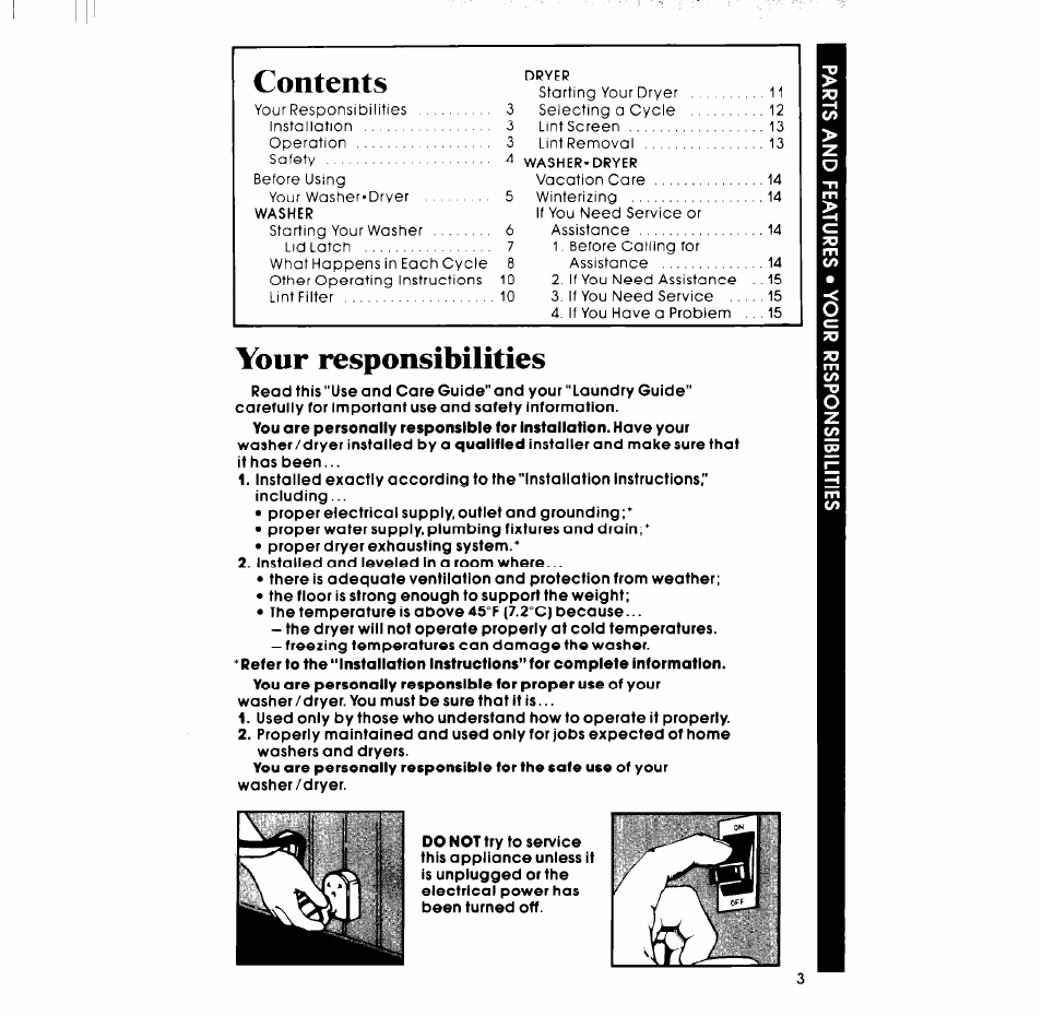 Whirlpool LT4900XM User Manual | Page 3 / 16