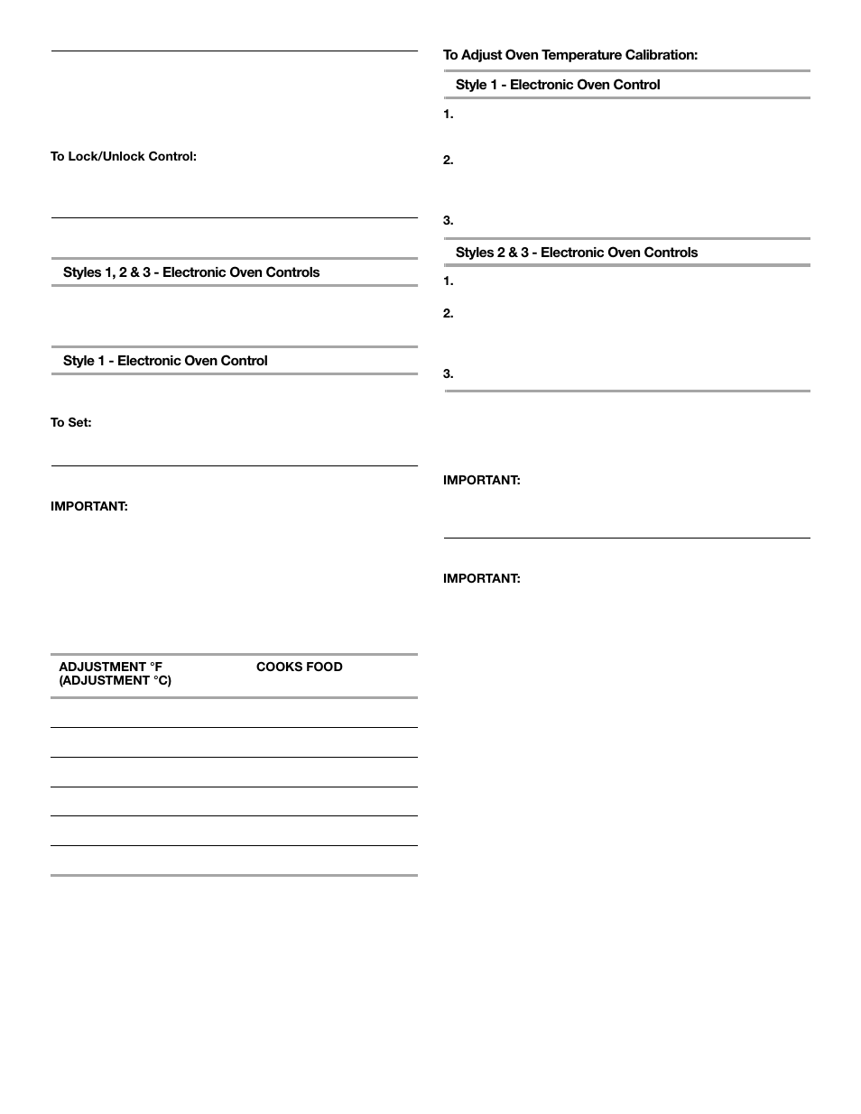 Oven use, Control lock, Hour shut-off | Oven temperature control, Aluminum foil | Whirlpool 9761079 User Manual | Page 13 / 28