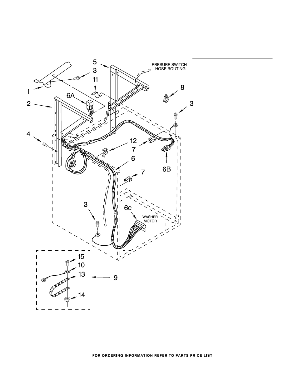 Dryer support and washer, Dryer support and washer parts | Whirlpool LTE5243DZ0 User Manual | Page 7 / 18