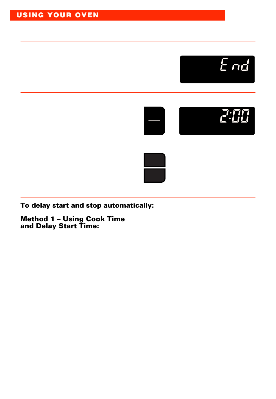 To delay start and stop automatically, When cooking is done, Turn off oven | Whirlpool RBS277PD User Manual | Page 28 / 52