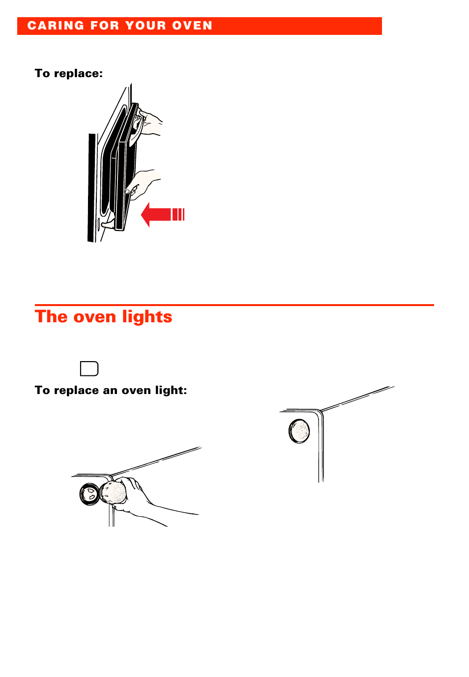 The oven lights | Whirlpool RBS277PD User Manual | Page 44 / 52