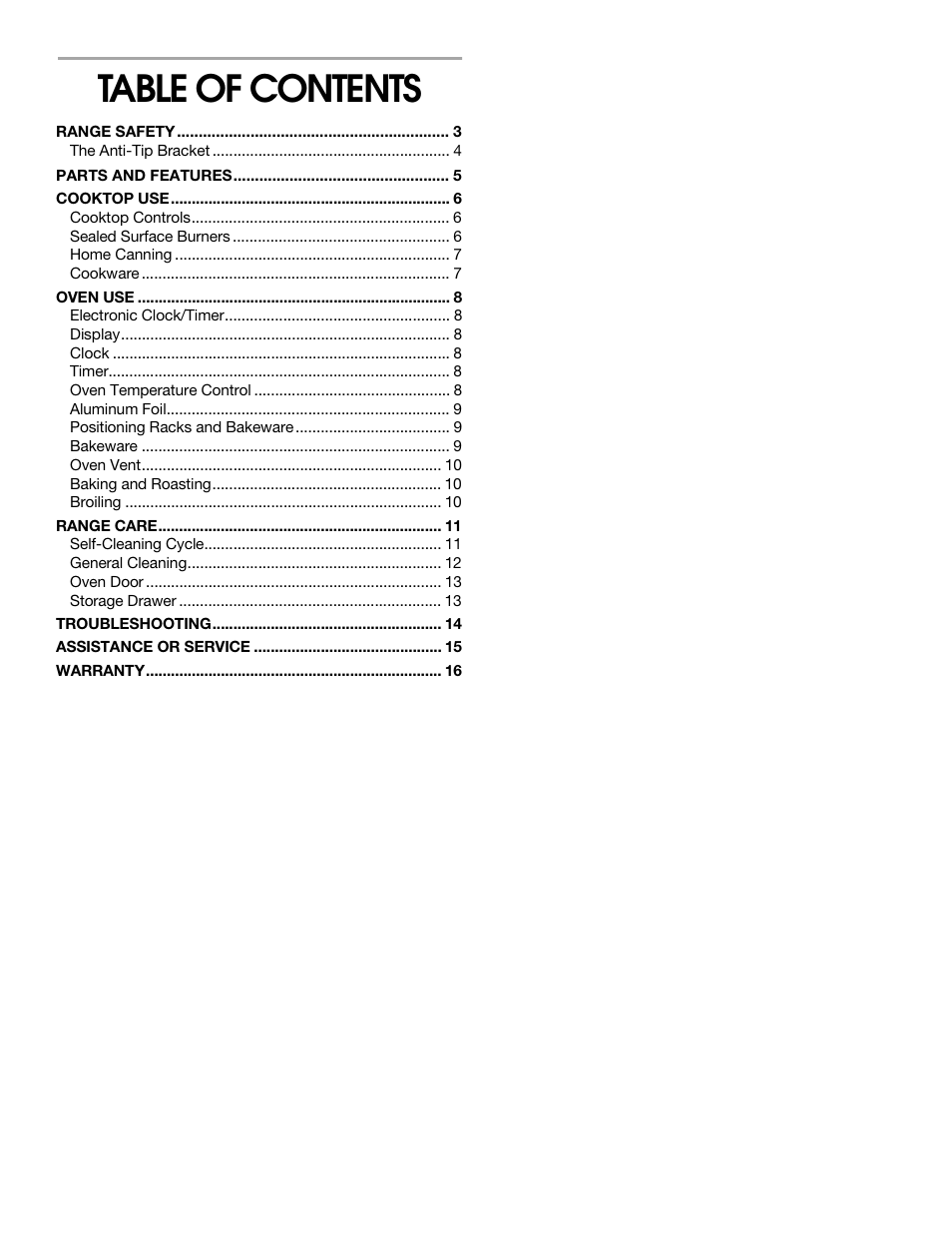 Whirlpool 8522407 User Manual | Page 2 / 16