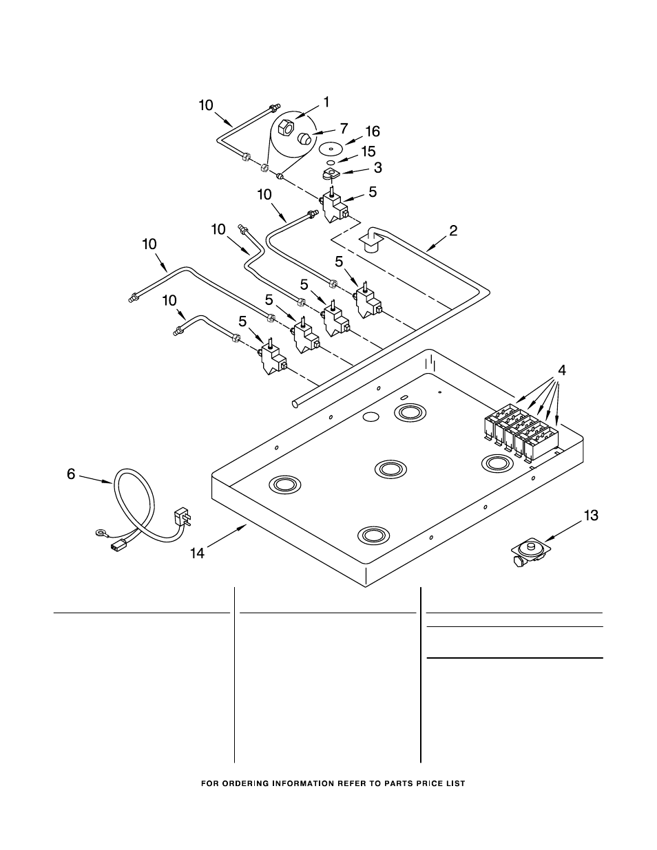 Burner box, gas valves, and switches | Whirlpool GLS3665R User Manual | Page 2 / 2