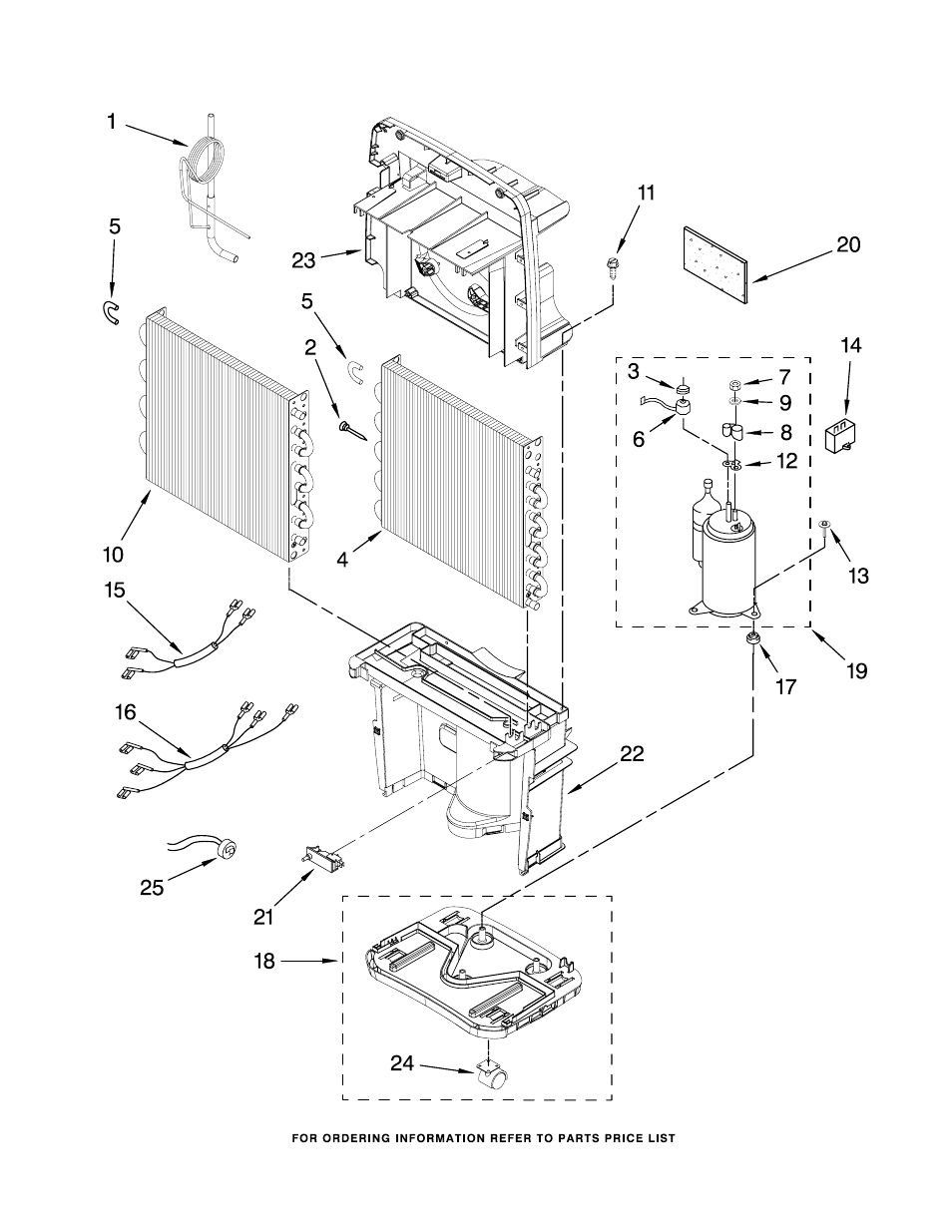 Unit, Unit parts | Whirlpool AD25DSS0 User Manual | Page 2 / 4