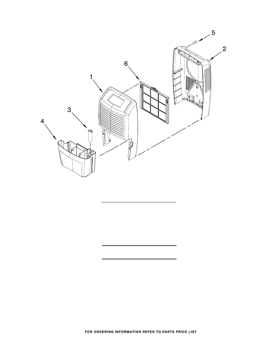 Cabinet, Cabinet parts, For model: ad25dss0 | Whirlpool AD25DSS0 User Manual | Page 4 / 4