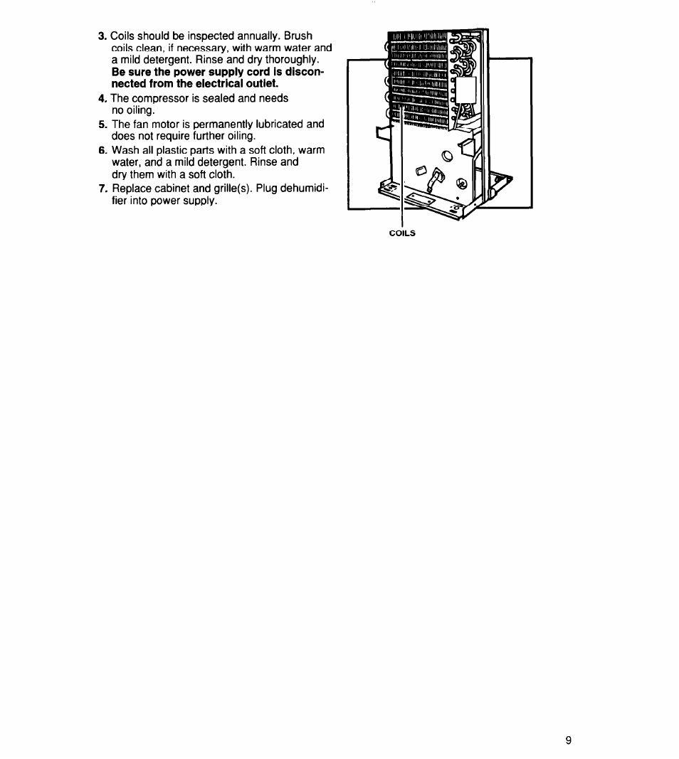 Whirlpool TD2500XF0 User Manual | Page 9 / 12