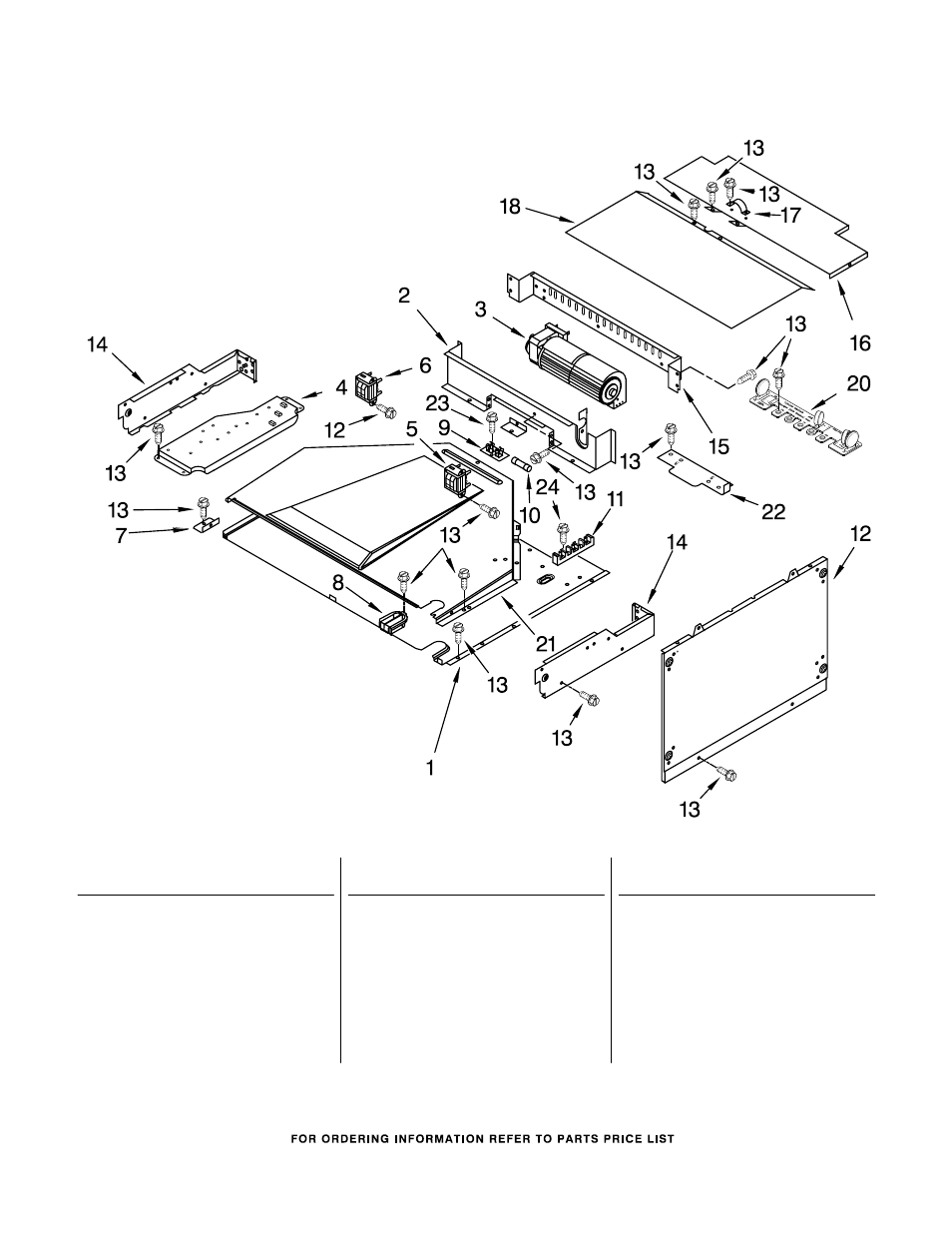Top venting, Top venting parts | Whirlpool GMC305PRS02 User Manual | Page 11 / 12