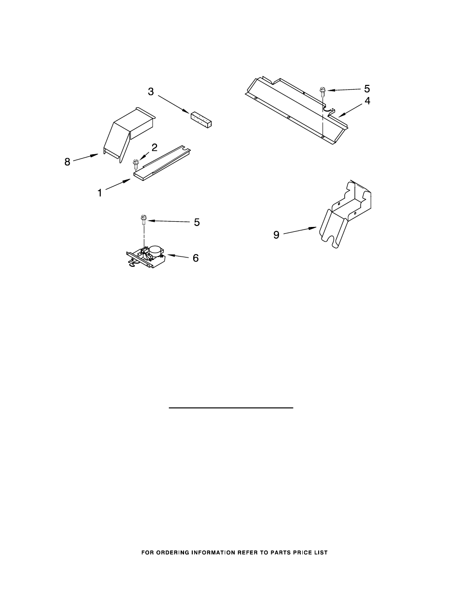 Latch, Latch parts | Whirlpool GMC305PRS02 User Manual | Page 5 / 12