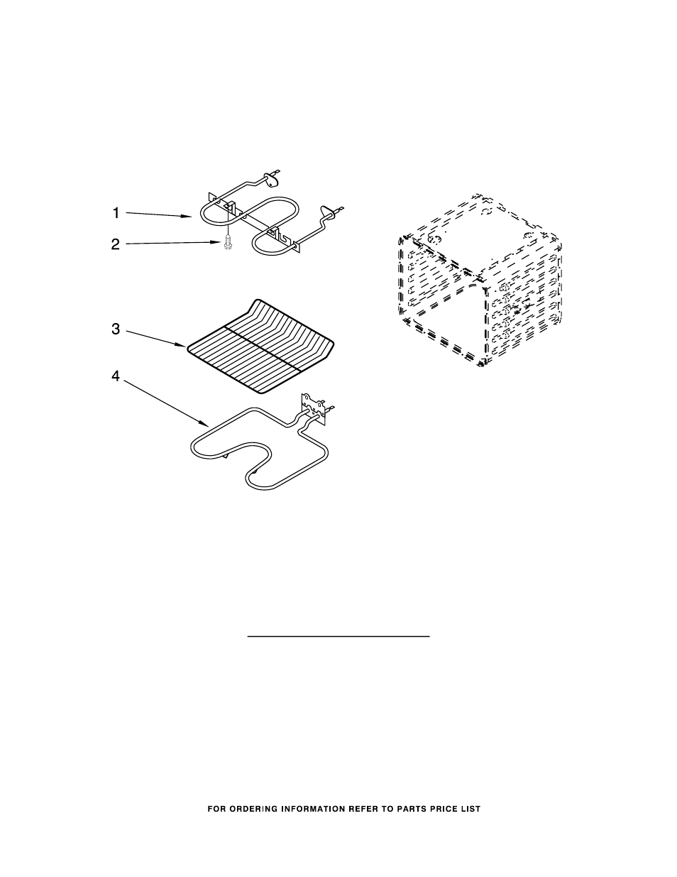 Internal oven, Internal oven parts | Whirlpool GMC305PRS02 User Manual | Page 6 / 12