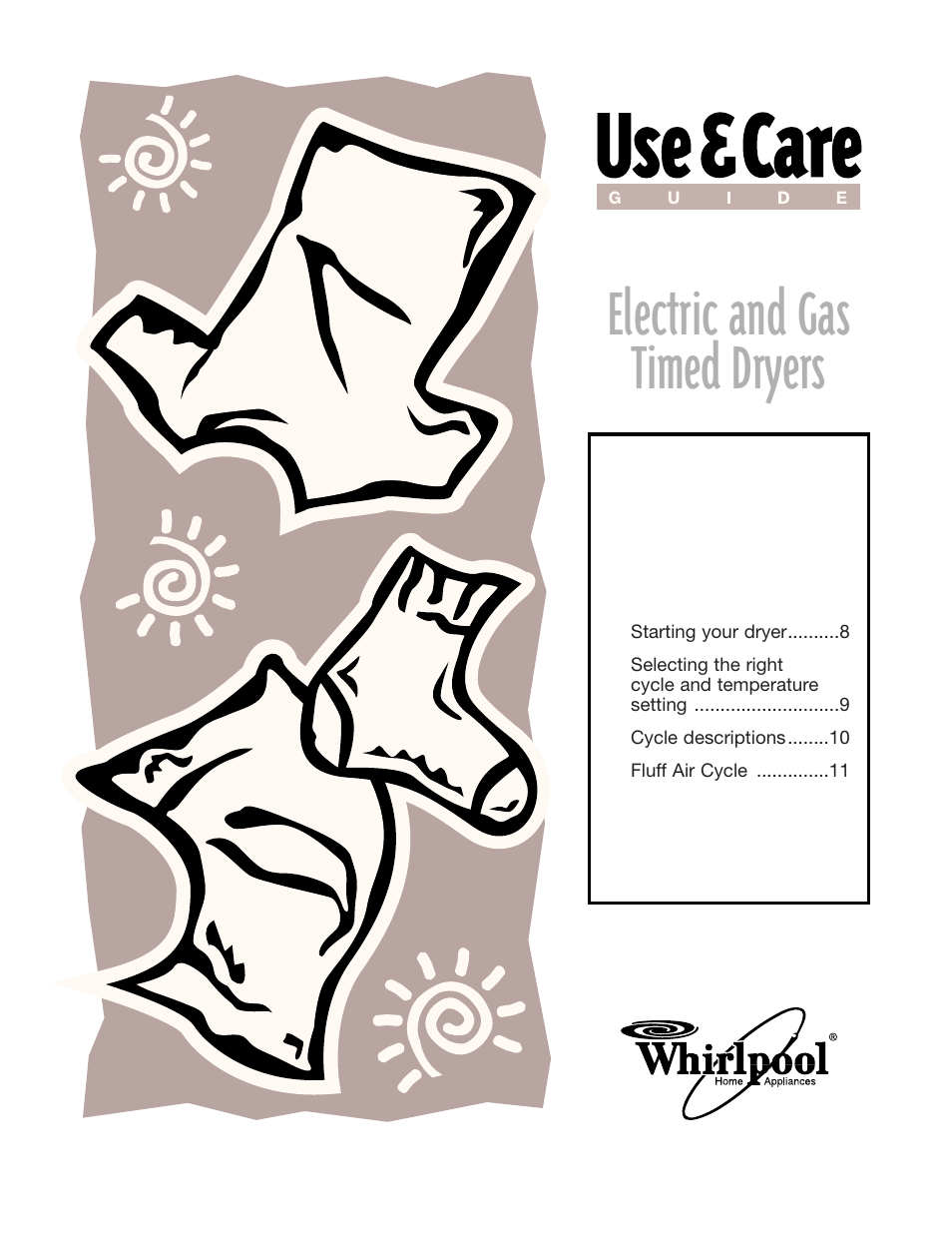 Whirlpool 3LER5436EQ0 User Manual | 32 pages