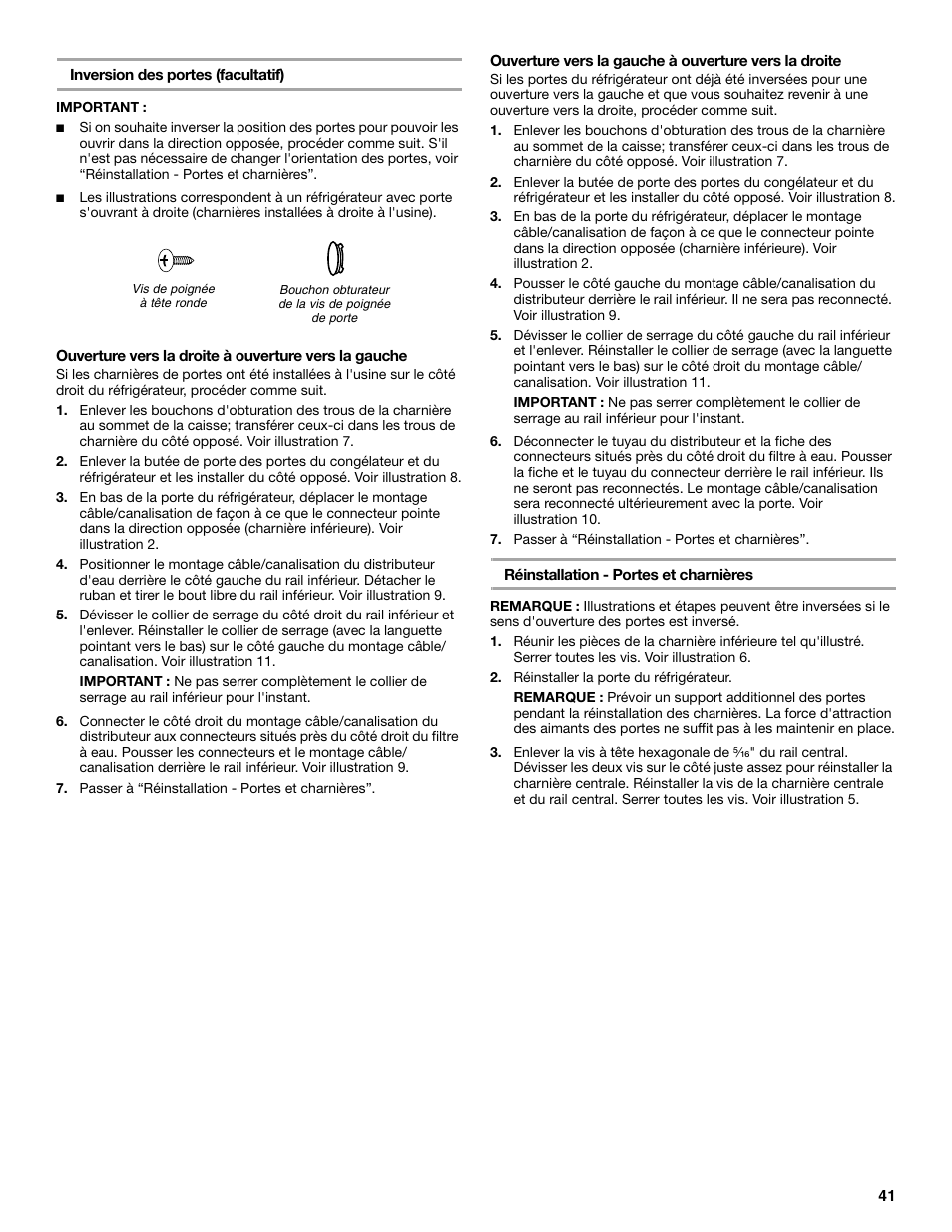 Whirlpool WF-L200V User Manual | Page 41 / 54