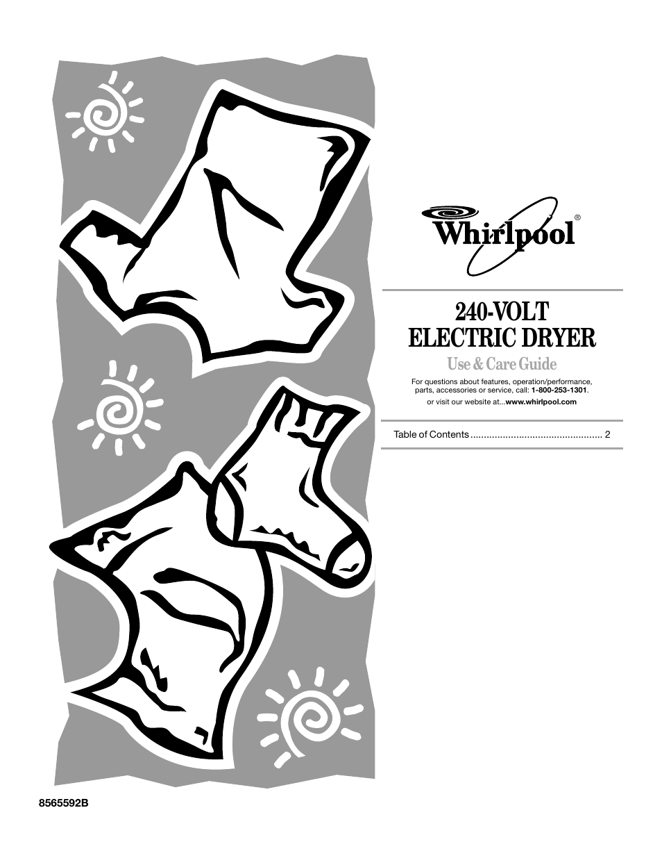 Whirlpool 8565592B User Manual | 20 pages