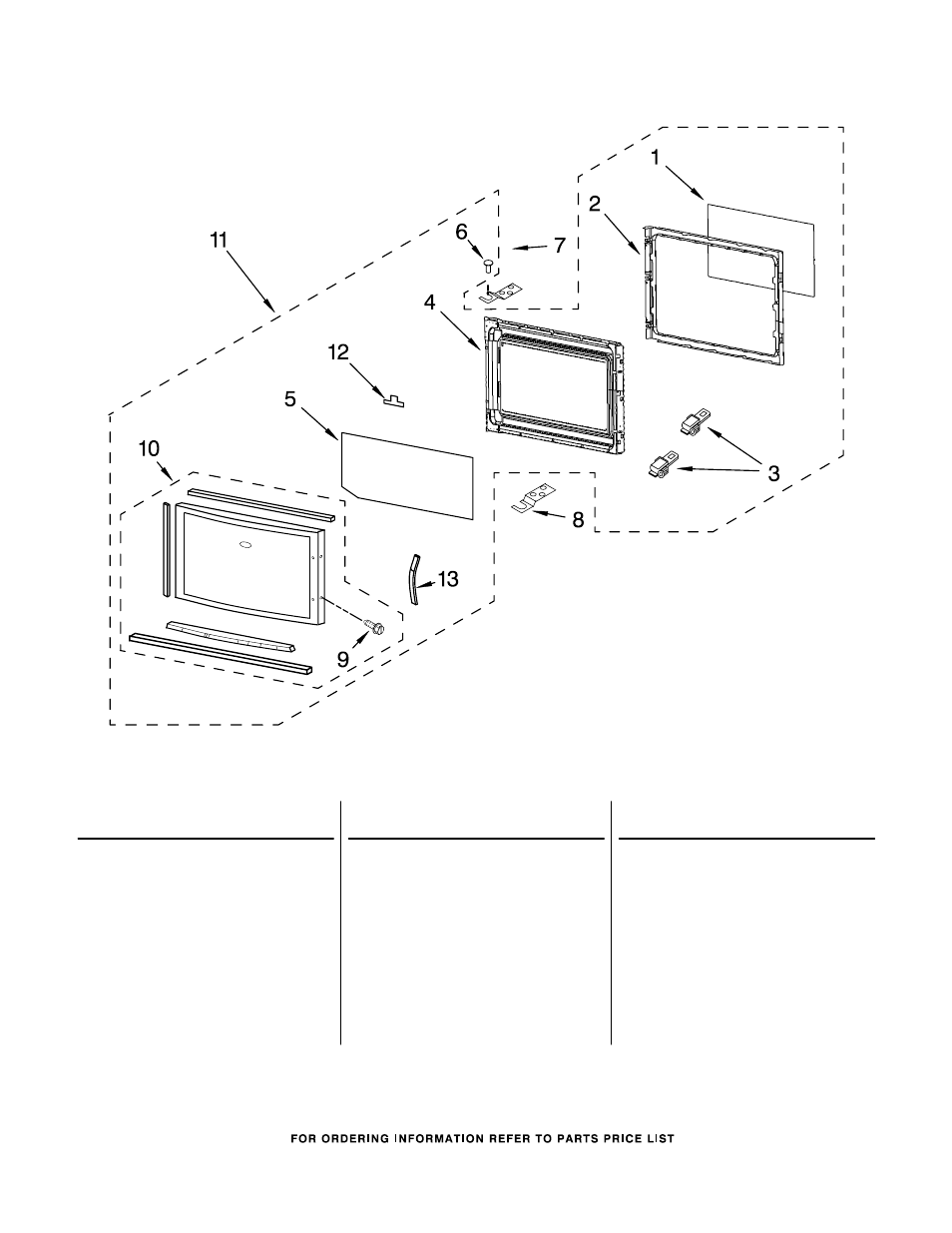 Door, Door parts | Whirlpool GH6177XPQ3 User Manual | Page 2 / 7