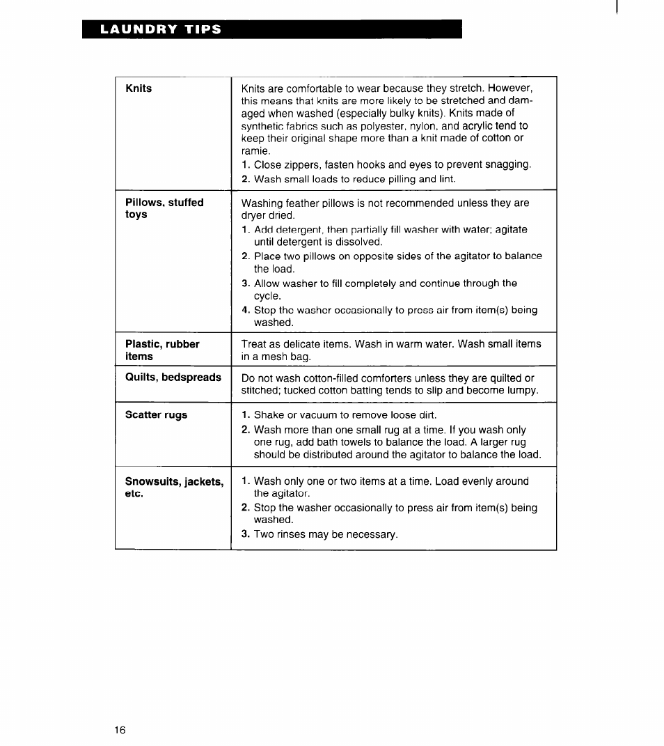 Whirlpool 6LSC9255BQ0 User Manual | Page 16 / 23