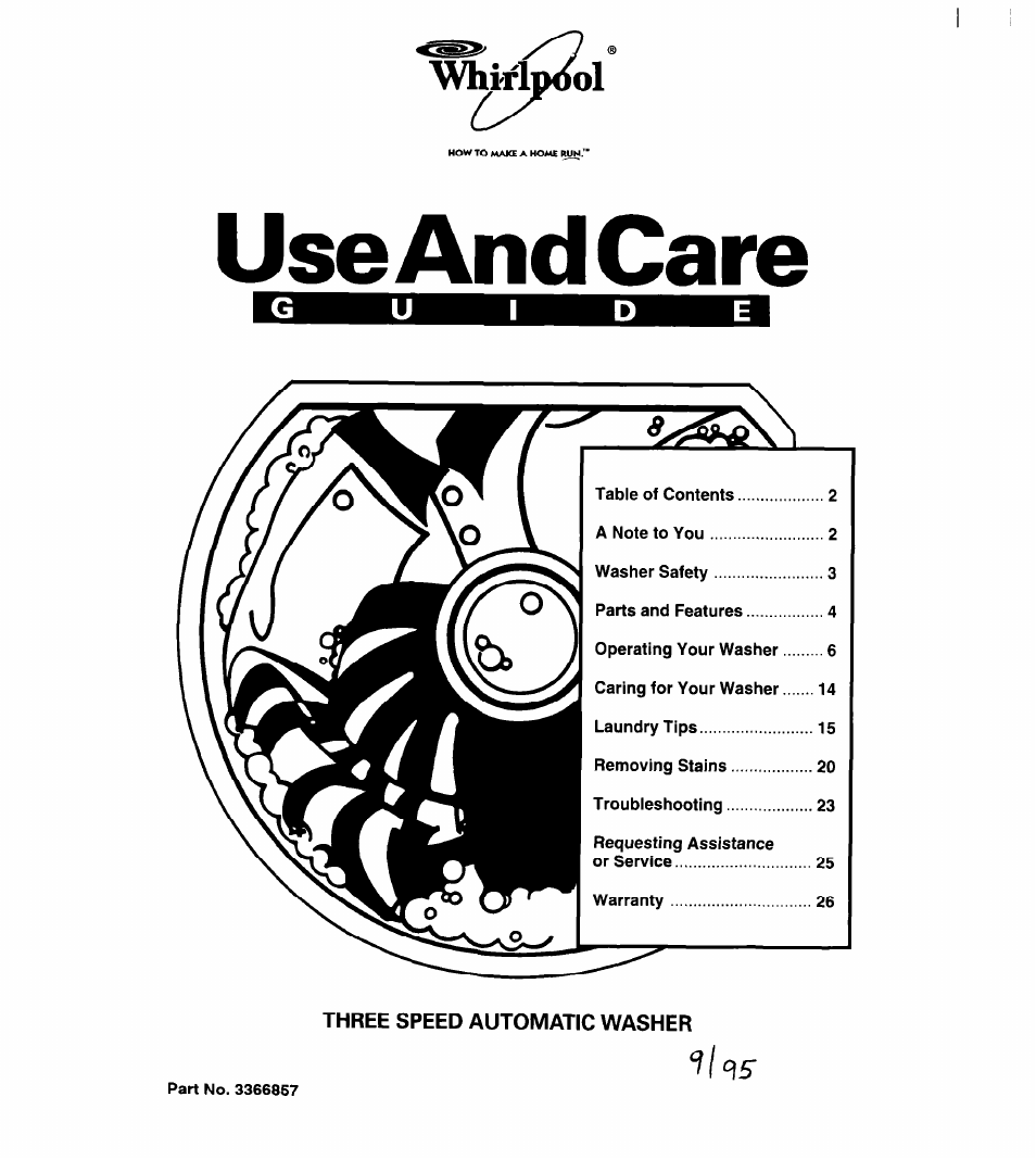 Whirlpool 7LSC9355BN0 User Manual | 26 pages