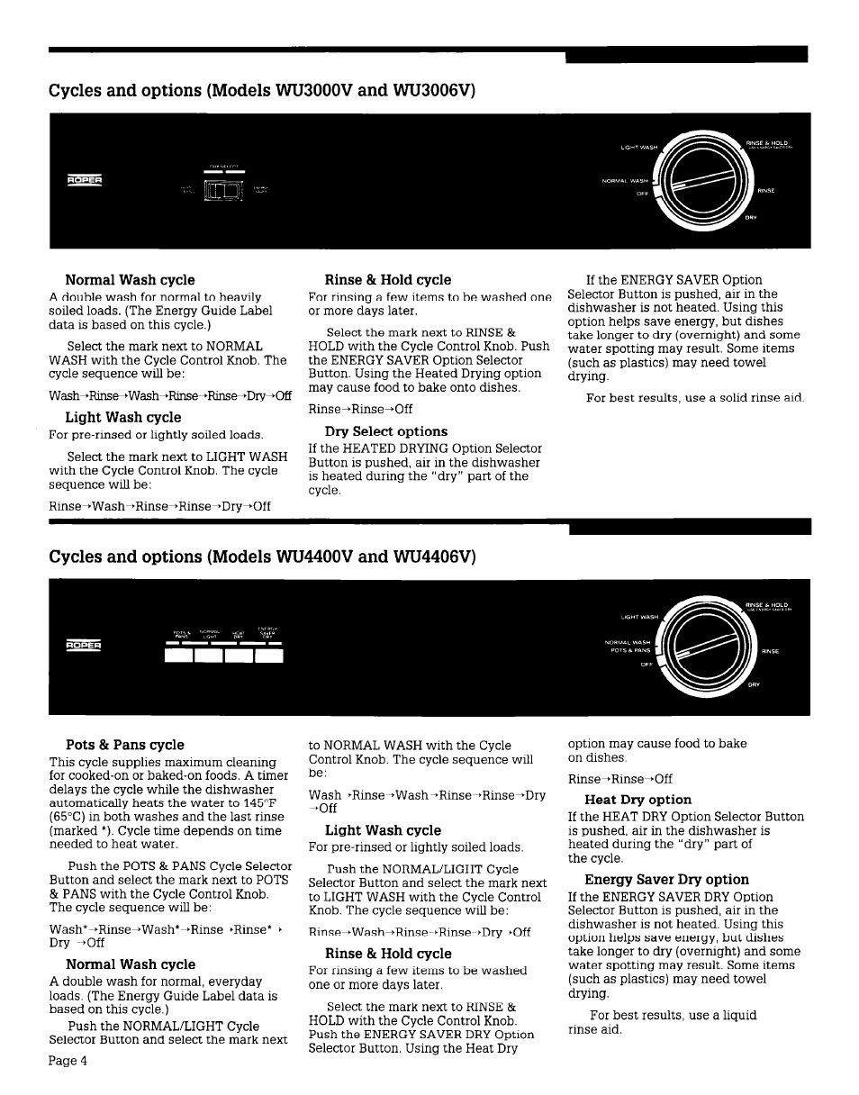 Whirlpool WU685OV User Manual | Page 4 / 16