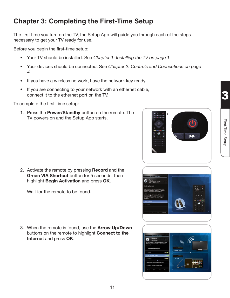 Chapter 3: completing the first-time setup | Whirlpool XVT3D424SV User Manual | Page 23 / 74