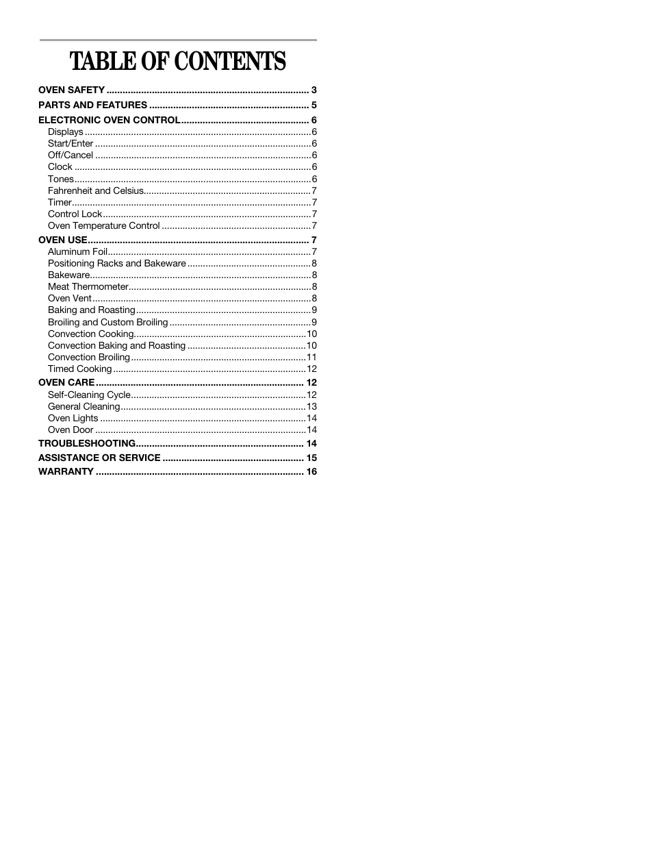 Whirlpool GSC278 YGSC278 User Manual | Page 2 / 16
