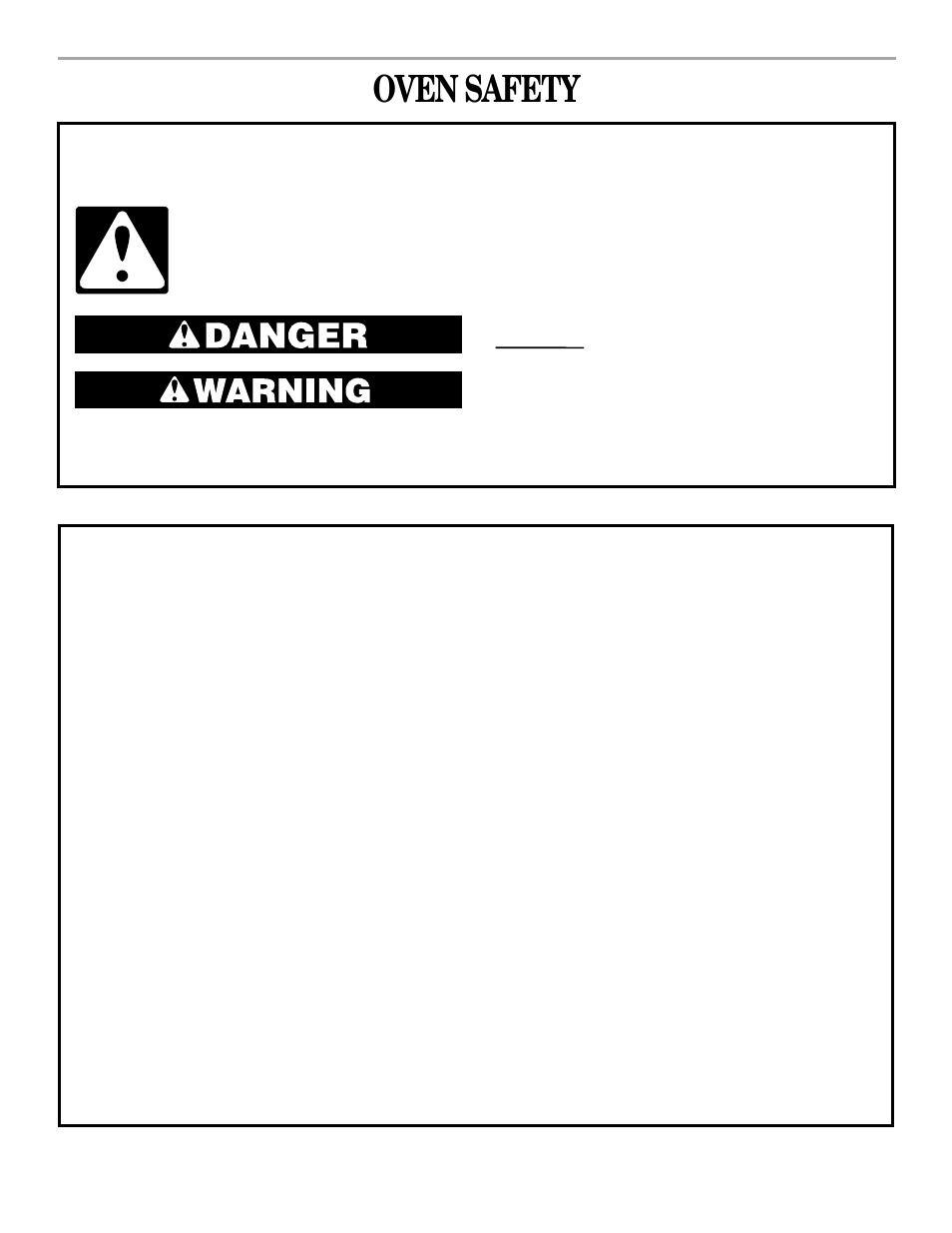 Safety, Oven safety, Save these instructions | Important safety instructions, Warning | Whirlpool GSC278 YGSC278 User Manual | Page 3 / 16