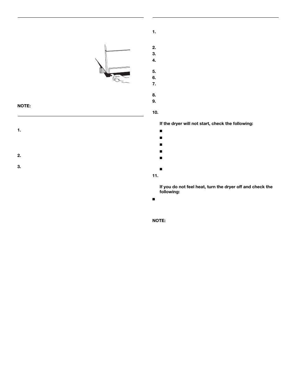 Level dryer, Connect vent, Complete installation | Whirlpool ELECTRONIC ELECTRIC DRYER User Manual | Page 15 / 24