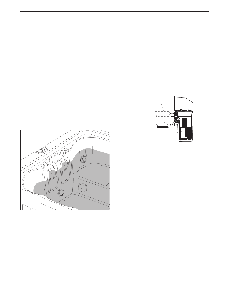 Maintenance, Filter maintenance, Water level/drain | Skimmer basket maintenance | Whirlpool AERO PLUS PORTABLESPA User Manual | Page 17 / 24