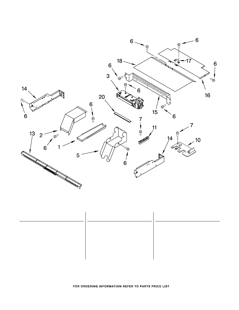 Top venting, Top venting parts | Whirlpool GBS277PRB00 User Manual | Page 6 / 7