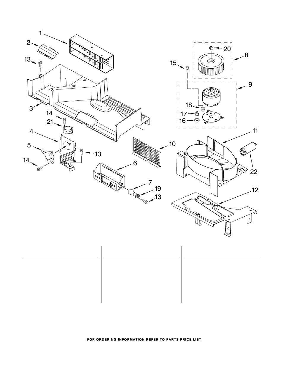 Air flow, Air flow parts | Whirlpool GH4155XPS3 User Manual | Page 5 / 7